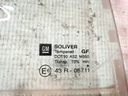 Serrure de porte arrière droite OEM as2 EIS-2225842 Opel Vectra