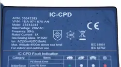 EV Laddkabel Typ 2 ICCB