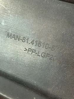 MAN TGX Halogen-Eckabdeckung Links OEM 81416106755