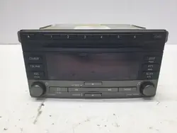 Radio CD MP3 OEM 86201SC440 pour Subaru Forester III