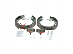 Bosch Bromsbeläggssats OEM 0 204 114 649