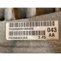 Jeep Achterdifferentieel P68504043AA - Gebruikt