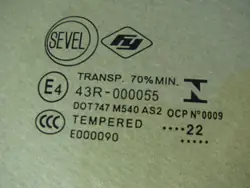 Fenêtre avant gauche pour Fiat Ducato, Peugeot Boxer, OE 1694132980