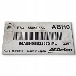 Unidade Controle Motor ACR5 55590556 para Opel Corsa D 1.4