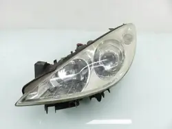 Farol Dianteiro Esquerdo Usado OEM 9681834880 Peugeot 307 SW