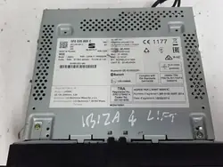 Radio CD SEAT OEM 5F0035869C - Usado