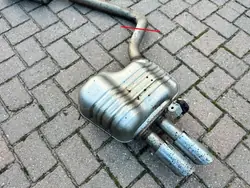 OEM 8W0253611D Audi A4 B9 Silenciador Trasero