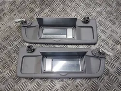 Par de viseiras solares OEM esquerda+direita Honda Civic VIII Sedan