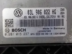 Unidade Controle Motor VW OEM 03L906022HG 0281015237