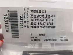 Webasto Moduuli VW Passat B7 7N0963513A