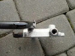 Distribuidor de óleo 2834 para BMW E39 M5 com cotovelo