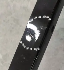 Fensterführung Links Vorne Tür BMW 51338496291