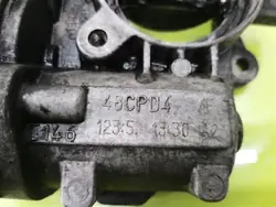 Corps de papillon OEM 48CPD4/F pour Fiat Croma II 1.9 D