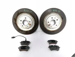 AUDI A7 S7 A6 A8 Remschijven + Blokken Achter OEM 4H0615601H