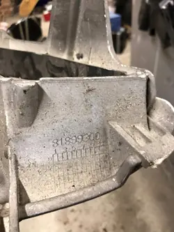 Ferrari 458 Couvercle Grille Arrière Droit OEM 81899300