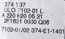 Clignotant de rétroviseur d'occasion OEM A2208200521