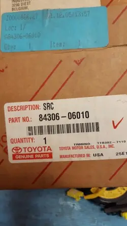 Ruban enrouleur Toyota 84306-06010