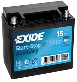 Bateria Exide Start-Stop AGM OEM Marwoj881..46 12V 15Ah