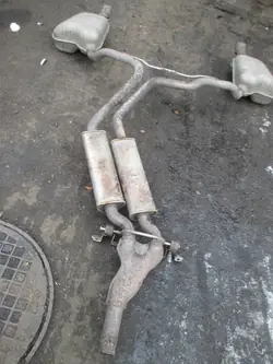 Silencieux d'échappement Audi A6 C6 2.0 TDI