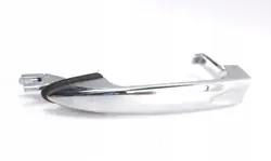 Puxador de porta cromado dianteiro esquerdo OEM 365631 Lancia