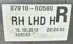 Espejo Externo Derecho 7Pin Toyota Yaris III 2014-2020