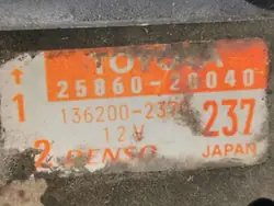 Válvula vapor combustível Toyota OEM 2586028040