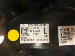 Feu arrière gauche Mercedes GLC W254 OEM A2549064700