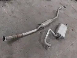 OEM TŁUMIK WYDECH ŚRODKOWY + KOŃCOWY TOYOTA AVENSIS T25 2.0 D4D