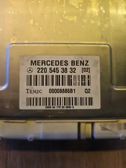 Moteur de soufflage Air Matic Mercedes W220 OEM 2205453832[02]