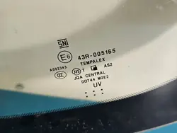 Vitre arrière OEM IMPRK1501168 pour Infiniti Q50 2013-2017