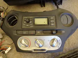 Sistema AC Toyota Yaris 1 OEM KOMPLETNY UKŁAD