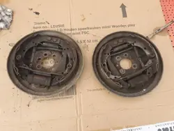 OEM ankkurilevy takajarru VW Golf III