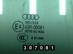 Audi Allroad dörrglas OEM AM-307081 - Begagnad