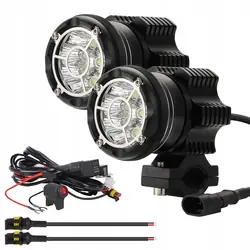 Kairiyard Farol Redondo LED para Moto Adicional OEM gefat166