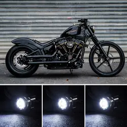 Kairiyard Faro Redondo LED para Moto Adicional OEM gefat166
