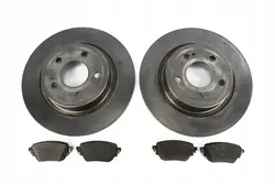 Rear Brake Discs and Pads 295mm Mercedes GLA II H247 A W177