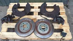 OEM tarcze tył zestaw 356mm Remschijven Achter