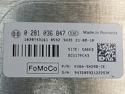 Módulo de controlo AdBlue Ford KV6A-5H298-CE 2020-2022