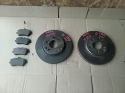 OEM TARCZE HAMULCOWE PRZÓD + KLOCKI MERCEDES W203 288mm