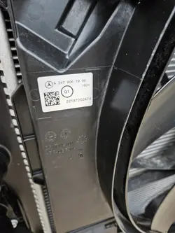 KOMPLET CHŁODNIC MERCEDES A KLASA W177 180d 200d 200d 4MATIC 220d 2.0 CDI