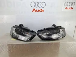 Faros Bixenon LED Audi A4 S4 B8 2012-2016 Derecho OE