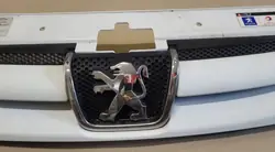 Grille avant OEM 3268I0 avec logo Peugeot Partner