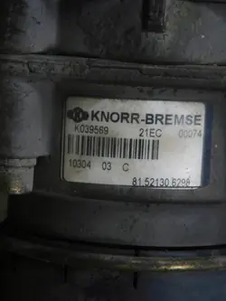 Soupape de frein OEM 81521306298 pour MAN TGS TGX