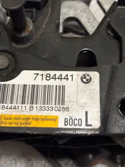 BMW OEM 7184441 7184442 Verrou Actif de Capot