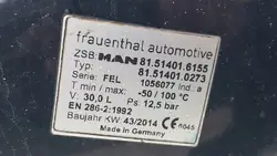 Depósito de aire 30L OEM 81514016155 para MAN TGX/TGS