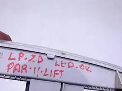 OEM 9677409380 Lâmpada LED DRL Esquerda para Peugeot Partner