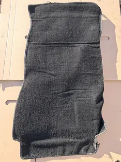 Front Right Carpet Black Mercedes W116