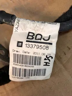 Opel OE Generaattori Käynnistyskaapeli 13379508 - Käytetty