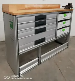 Bott huoltopöytä OEM Bott falbanek Sprinter/Master/Transit