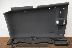 VW Scirocco III 08-17 Takfoder Svart + Skydd + Handtag + R-Line Pelare